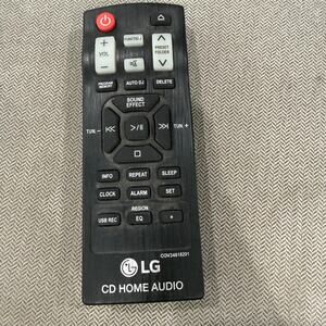 LG CD Home Audio Remote Control COV34618201 OEM Tested Working